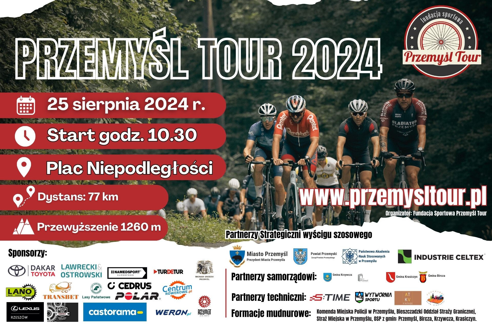 Przemyśl Tour Wyścig Szosowy - Plakat